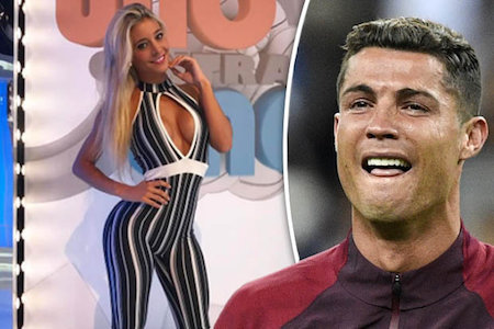 C.Ronaldo bị người đẹp đối xử phũ phàng - 1 CR7 bị người đẹp Maria Sol Perez đối xử phũ phàng