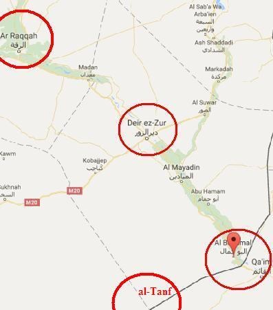 Mỹ tiến quân vào Syria: Khủng bố IS vạch đường, chỉ lối? - 2 Tình hình khu vực biên giới Đông Nam của Syria đang diễn biến rất phức tạp