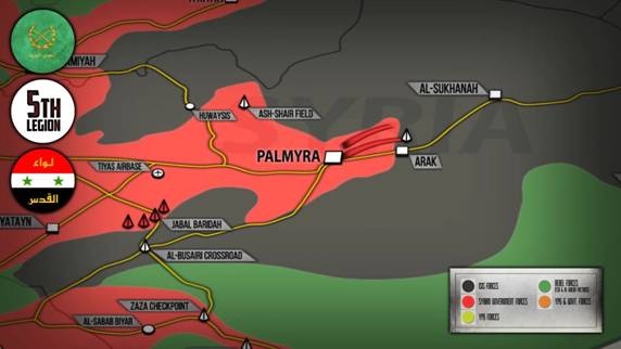 Vùng đệm tan hoang, Mỹ bất lực tại biên giới Syria – Jordan! - 2 Al-Sukhanah tuyến phòng thủ đầu tiên phía Tây Deir Ezzor của IS