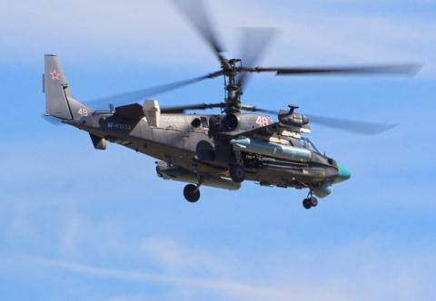 Ka-52 Nga phóng tên lửa hỏa thiêu dàn tăng IS - 2 Trực thăng tấn công đa nhiệm Ka-52 Nga