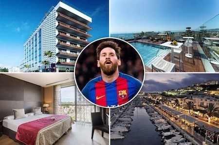 Noi gương C.Ronaldo, Messi bạo chi hơn 750 tỉ đồng “tậu” khách sạn - 1 Messi vừa chi tiền tấn mua khách sạn riêng