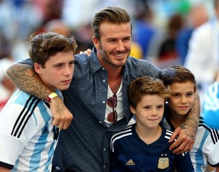David Beckham vừa có một Ngày của Cha quá đỗi ngọt ngào