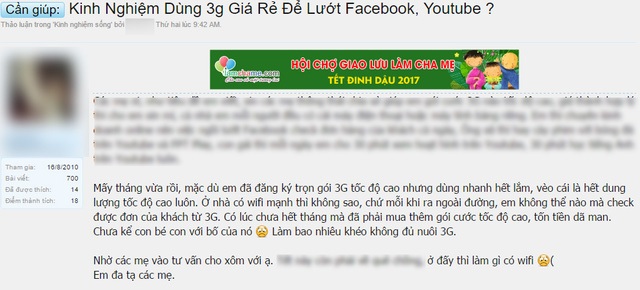 Gói MY của MobiFone được lòng cư dân mạng - 1 Trên các diễn đàn, rất nhiều bạn trẻ tìm kiếm gói cước data giá rẻ, tốc độ cao để thỏa mãn nhu cầu cày phim, xem bóng mọi lúc mọi nơi của mình.