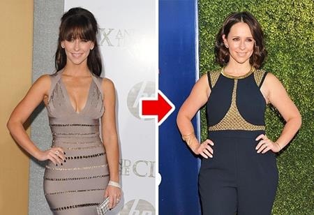 Khi các sao cũng dễ dàng phát tướng như ai - 1 Sau khi trở thành một bà mẹ 2 con và tăng tới 9 kg, Jennifer Love Hewitt vẫn cảm thấy vô cùng hạnh phúc, tự tin và không hề có ý định giảm cân