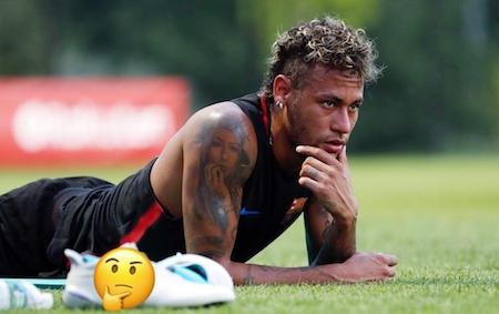 Cổ động viên tố Messi chế giễu Neymar trên mạng xã hội - 1 Neymar vừa cho đăng tải một bức hình rất suy tư