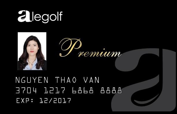 Nhìn lại chặng đường 2 năm phát triển của Alegolf - 1 Hình ảnh Thẻ Hội viên Alegolf Premium
