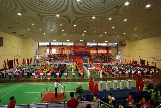 Khai mạc Tuần lễ Văn hóa Dầu khí lần thứ X và Hội thao ngành Dầu khí năm 2017 - 1 Toàn cảnh Lễ khai mạc