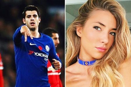 Ghi bàn vào lưới MU, Morata lập tức được vợ yêu “tỏ tình” - 1 Bàn thắng của Alvaro Morata đã làm cho cô vợ Alice Campello thổn thức không yên