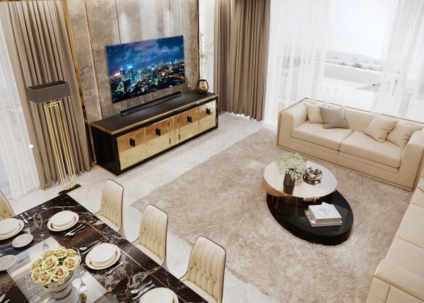 TV OLED- điểm nhấn hút mắt trong phòng khách thượng lưu - 1 Từng món đồ nội thất trong phòng phải được chọn lựa kĩ càng, thật sự cao cấp, trang nhã và hài hòa với nhau