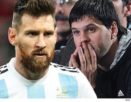 Lionel Messi vừa phải chi tiền giúp đỡ anh trai