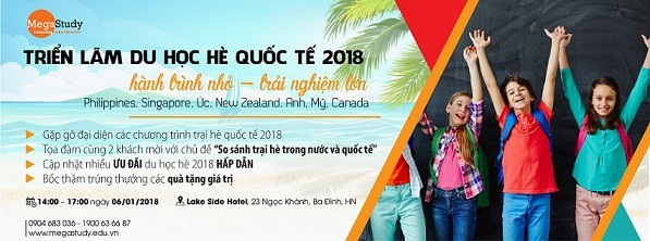 Triển lãm du học hè quốc tế 2018: Hành trình nhỏ - trải nghiệm lớn - 1 Triển lãm du học hè quốc tế 2018: Hành trình nhỏ - trải nghiệm lớn - 1