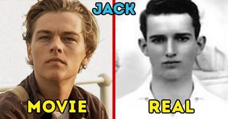 Bộ phim “Titanic” được dựa trên một trong những thảm họa chìm tàu bi kịch nhất lịch sử. Và nhân vật chính Jack Dawson được lấy cảm hứng từ Jack Thayer Jr., một trong số ít người còn sống sót sau sự kiện này. Theo nhiều nguồn tin thì Jack Thayer Jr. cũng đã có một mối tình lãng mạn với một nữ du khách trong chuyến tàu Titanic định mệnh.