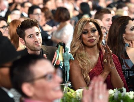 Những đôi uyên ương ngọt ngào nhất làng giải trí năm 2016 - 11 Laverne Cox - Jono Freedrix…