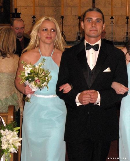 Những cô phù dâu nổi tiếng của Hollywood - 11 Britney Spears đã diện một chiếc váy xanh tuyệt đẹp khi làm phù dâu hồi năm 2011