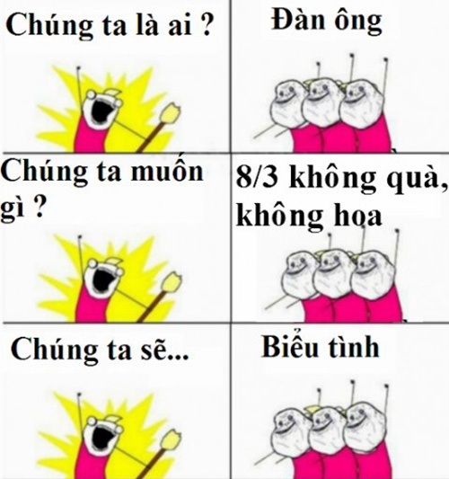 
Hoặc biểu tình
