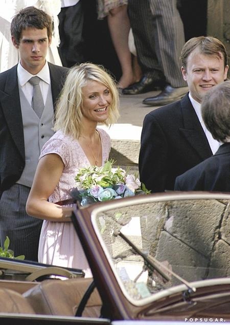 Những cô phù dâu nổi tiếng của Hollywood - 12 Cameron Diaz đã đặc biệt bay sang Pháp để làm phù dâu cho bạn thân hồi năm 2006