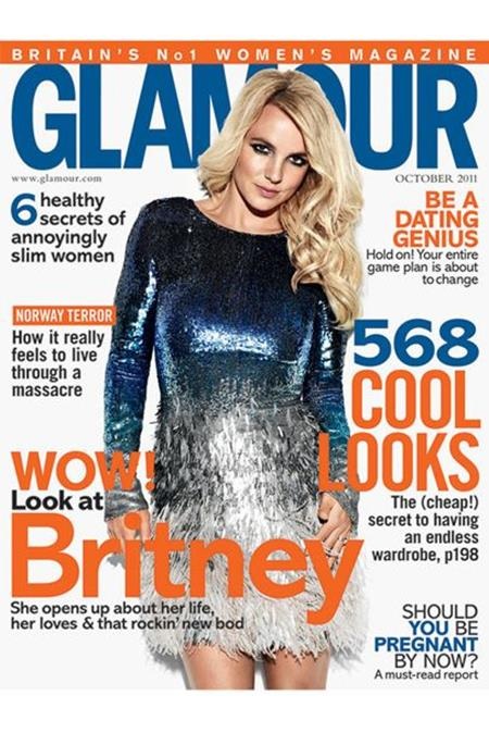Nhìn lại hành trình “lột xác” ấn tượng của Britney Spears - 15 Xuất hiện trên trang bìa tạp chí GLAMOUR, Britney Spears nhanh chóng trở thành một trong những gương mặt trang bìa thu hút nhất trong lịch sử xuất bản của tờ tạp chí