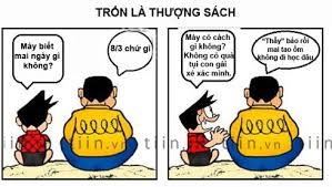 
Trốn là thượng sách
