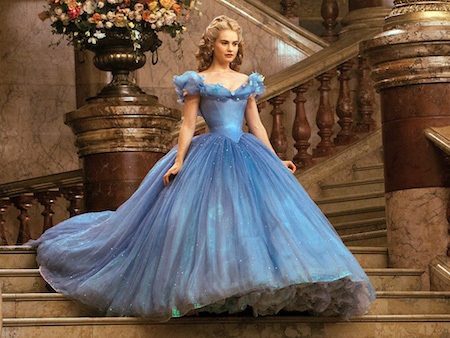 The role of Cinderella finally went to Lily James