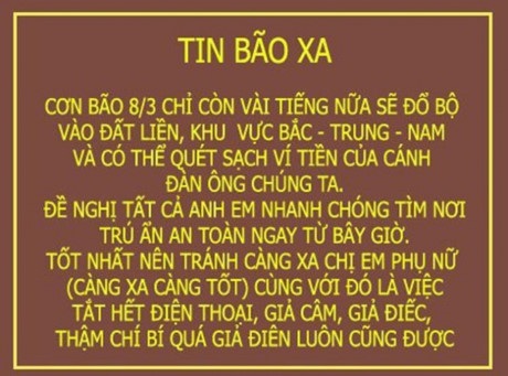 
Dù nín nhịn nhưng vẫn không tránh khỏi tai họa
