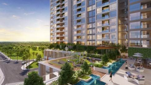 S3 – tòa căn hộ cuối cùng tại Vinhomes Skylake là tòa căn hộ duy nhất có bể bơi bốn mùa trong nhà.