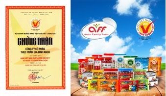 Công Ty Cổ Phần Thực Phẩm Gia Đình Anco đạt danh hiệu Hàng Việt Nam chất lượng cao 2017 - 2 Công Ty Cổ Phần Thực Phẩm Gia Đình Anco đạt danh hiệu Hàng Việt Nam chất lượng cao 2017 - 2