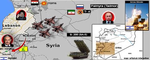 Trò chơi ở Syria của Israel kết thúc? - 3 Israel đã tung một đòn cảnh báo với Nga ở Golan.