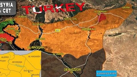 Hiểm họa mất ít nhất 30% lãnh thổ Syria vào tay Mỹ - 3 Người Kurd hiện chiếm giữ hơn 22% lãnh thổ Syria