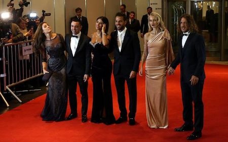 Những bí mật ít được chia sẻ về mối tình Messi-Antonella - 2 Rất nhiều ngôi sao đã tới tham dự lễ cưới