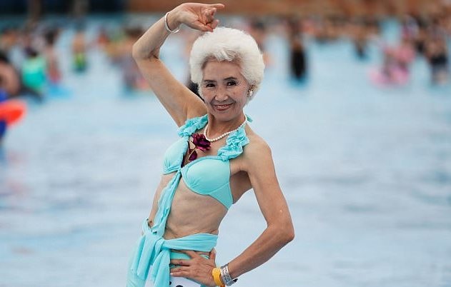 Bà Ma Jing là thí sinh cao tuổi nhất cuộc thi