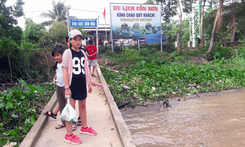 Cần Thơ: Resort “hất cẳng” những đàn cá lóc... bay - 1
Khách du lịch đến Cồn Sơn tăng vọt. Ảnh: H.X