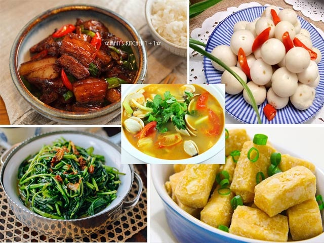 Ngày mưa bão, vợ mà nấu thực đơn này chồng chỉ có vét sạch nồi cơm - 1
Món ăn nào cũng đậm đà, hút cơm vô cùng