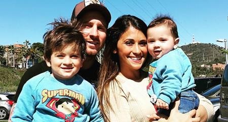 Vợ chồng Messi hân hoan “báo hỉ” với người hâm mộ - 2 Antonella trước đó đã có hai con trai với Messi