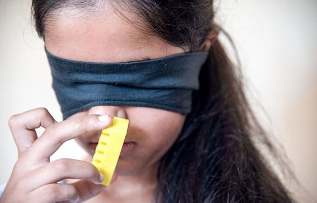 Kể cả khi bịt mắt, Deepti vẫn phán đoán màu sắc chính xác 100%