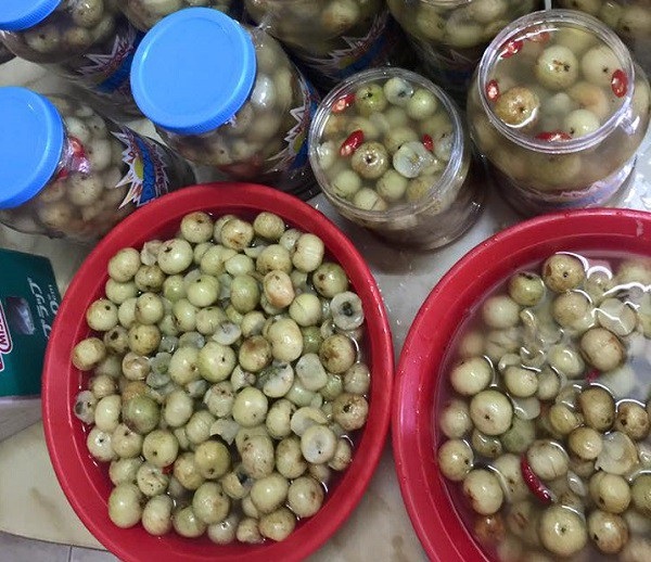Quả dại Tây Bắc: Chua chát nghẹn cổ, chị em phát cuồng - 3
Mắc kham ướp 2 ngày cho ngấu là ăn vừa ngon