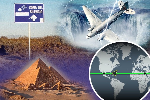 Phát hiện “em song sinh” của Tam giác Quỷ Bermuda? - 1 Vùng Im Lặng có cùng vĩ độ với Tam giác Quỷ Bermuda và các Kim tự tháp Ai Cập