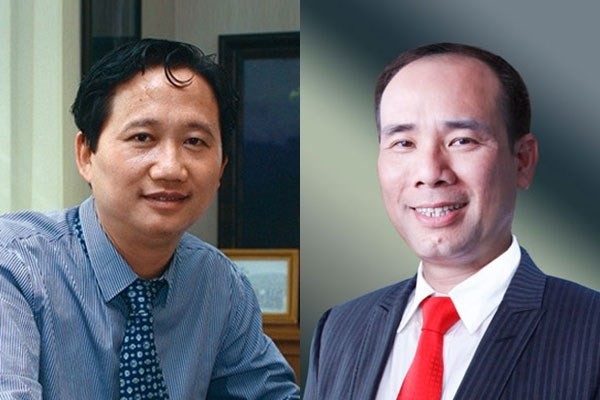 Vụ ông Đinh La Thăng: Có bao nhiêu bị can nộp lại tiền tham ô? - 1
Trịnh Xuân Thanh (trái) và Vũ Đức Thuận bị truy tố cả hai tội (ảnh IT).