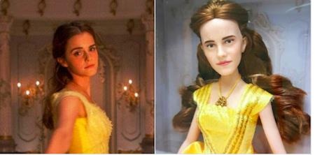 Búp bê Emma Watson gây “bão” vì quá giống… Justin Bieber - 3 Trừ trang phục và đầu tóc, búp bê Belle không có điểm nào giống Emma Watson