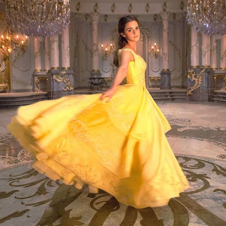 Emma Watson loves the character in the movie "Beauty and the Beast"