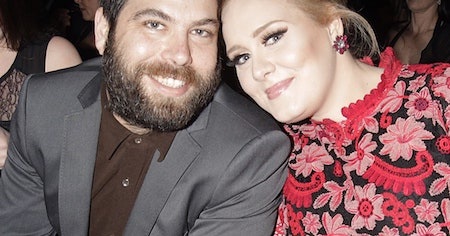 Xúc động khi Adele báo tin lấy chồng ngay lúc nhận giải Grammy - 3 Adele và Simon Konecki đã gắn bó với nhau hơn năm năm
