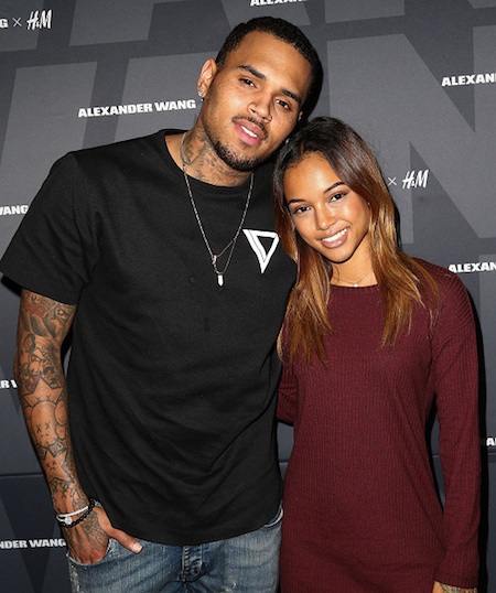 Chris Brown bị cách ly vì dọa giết tình cũ - 3 Karrueche Tran và Chris Brown từng nhiều lần “gương vỡ lại lành”