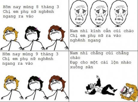 
Dù nín nhịn nhưng vẫn không tránh khỏi tai họa
