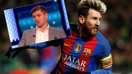 Steven Gerrard gây sốc khi đặt tên con theo tên của Messi - 3 Gerrard luôn ngưỡng mộ tài năng của Messi