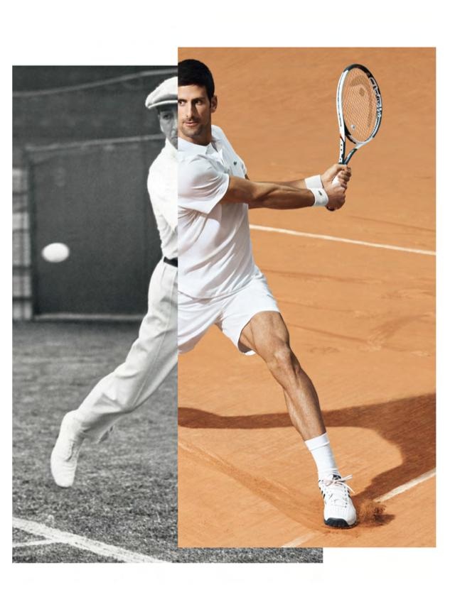 
Sự giao thoa hoàn hảo giữa Lacoste và Djokovic
