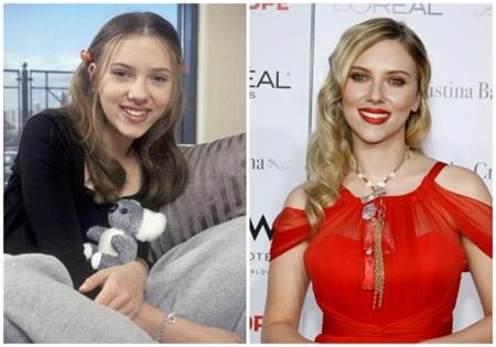 “Rụng tim” khi chiêm ngưỡng hình ảnh ngày nhỏ của các sao - 3 Scarlett Johansson thì từ nhỏ đã xinh đẹp và đáng yêu hết mức