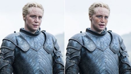 Diện mạo tưởng sai mà lại đúng chuẩn của dàn sao “Trò chơi vương quyền” - 3 Brienne xứ Tarth đáng lẽ phải có hai bầu má tàn nhan, đôi môi dày và cặp mắt xanh ngây thơ