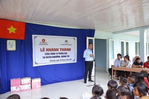 Khánh thành công trình 10 phòng học cho trẻ em nghèo Quảng Trị - 3 Khánh thành công trình 10 phòng học cho trẻ em nghèo Quảng Trị - 3