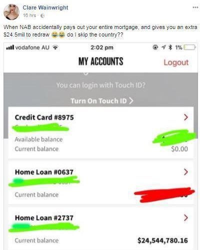 Tỉnh dậy sau một đêm, phát hiện có hơn... 400 tỷ đồng trong tài khoản - 3 Số tiền được chuyển vào tài khoản của Clare nhiều hơn 10.000 lần số tiền đăng ký