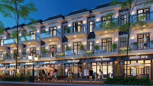 Nhà phố thông minh - sản phẩm hút khách tại thị trường BĐS Đà Nẵng - 3 Khu phố kinh doanh shophouse Lakeside - không gian sống resort cùng cơ hội kinh doanh sinh lời vượt trội.