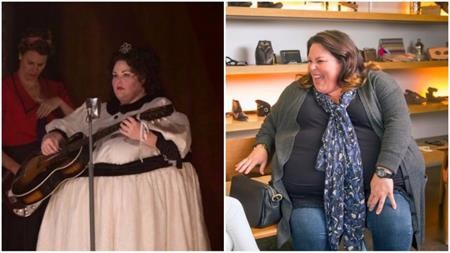 Khi sao “mi nhon” ngoài đời nhưng vẫn béo tốt trên màn ảnh - 3 Chrissy Metz là một trường hợp khá đặc biệt khi nữ diễn viên này vốn dĩ có thân hình khá đậm đà. Nhưng các nhà sản xuất lại cho rằng Metz vẫn chưa đủ nặng kí và yêu cầu nữ diễn viên này mặc đồ độn trong bộ phim “American horror story: Freak show”.